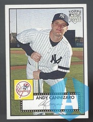 2007 Topps '52 Rookie Card #208 Andy Cannizaro SP
